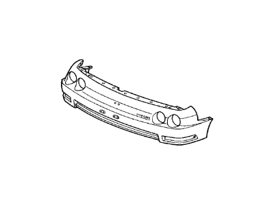 1996 Acura Integra Bumper - 04711-ST7-A90ZZ