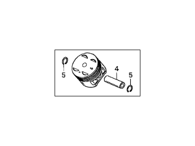 Acura TL Pistons - 13030-PGE-A01