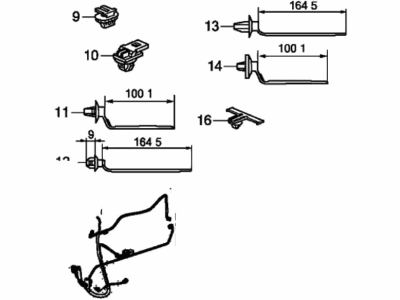 Acura 32751-TX6-A21 Wire Harness Door (D