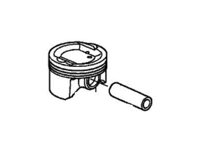 Acura ILX Hybrid Pistons - 13020-RW0-A00