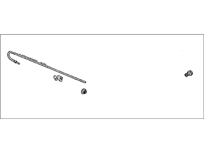 1991 Acura Legend Hood Cable - 74130-SP0-A00