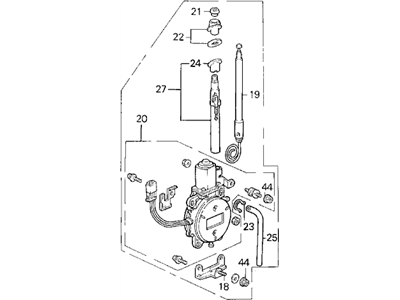 1995 Acura Legend Antenna - 39150-SP1-A03