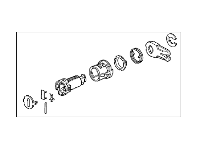 Acura 06721-SP1-305 Cylinder Kit, Passenger Side Door