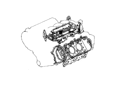 Acura 06120-PY3-000 Gasket Kit, Passenger Side Cylinder Head