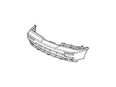 Acura 71101-SP1-A20ZZ Front Bumper Face