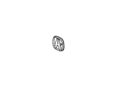 Acura 75700-SP1-A02 Emblem (A)