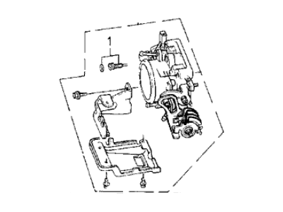 1993 Acura Legend Throttle Body - 16400-PX9-A00