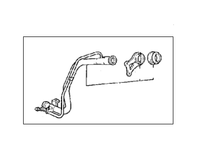 1993 Acura Legend Fuel Filler Neck - 17660-SP1-A02