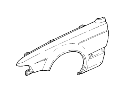 Acura 60211-SP1-A00ZZ Right Front Fender Panel