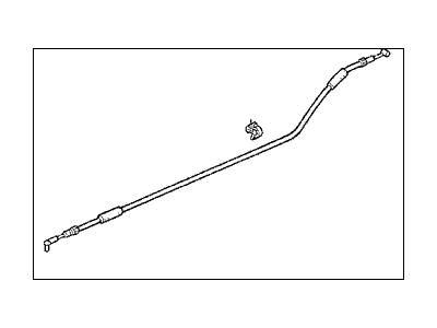 Acura 72131-SP1-003 Cable Assembly, Handle (Inner)