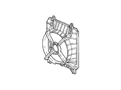 1993 Acura Legend Fan Shroud - 19015-PY3-003