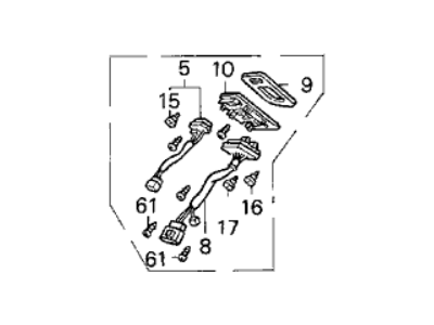 1995 Acura Legend Window Switch - 35750-SP1-A42ZA