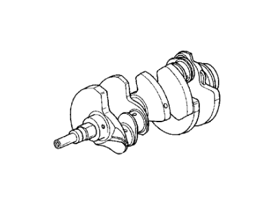 1997 Acura TL Crankshaft - 13310-PY3-000