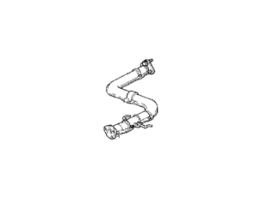 Acura 18220-SP1-023 Exhaust Pipe B