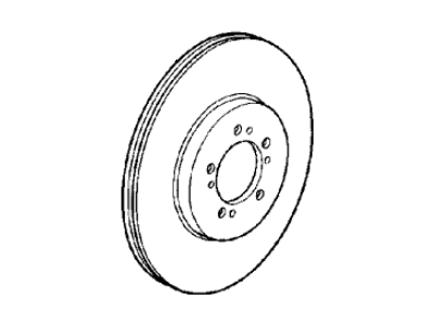 Acura 45251-SP0-E00 Disk, Front Brake