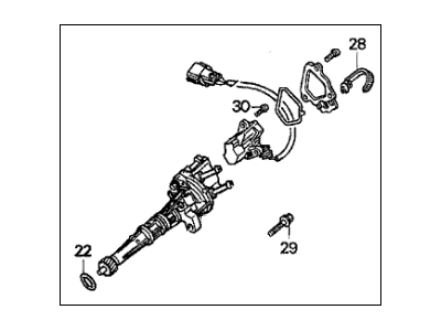 Acura 06560-PY3-000 Vehicle Speed Sensor