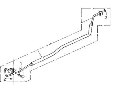 Acura Legend A/C Hose - 80341-SP0-A01