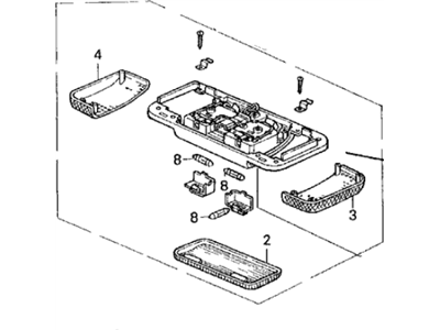 Acura 34503-SP1-003 Lens