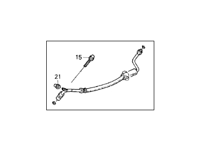 Acura 80310-SL5-A02 A/C Refrigerant Suction Hose