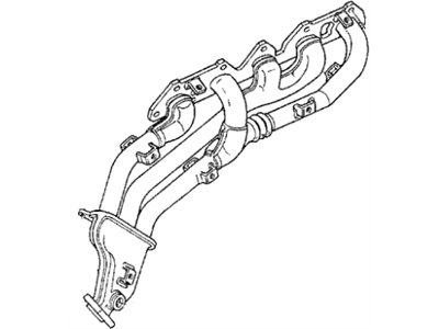 Acura 18000-PV1-A00 Manifold Assembly, Exhaust