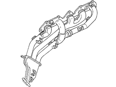 1994 Acura Vigor Exhaust Manifold - 18000-PV1-A00