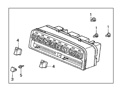 1992 Acura Vigor A/C Switch - 79500-SL5-A01