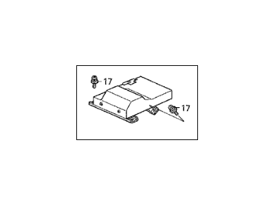 1993 Acura Vigor Air Bag Control Module - 06772-SL5-A80