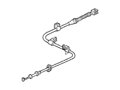 1993 Acura Vigor Parking Brake Cable - 47510-SL5-A52