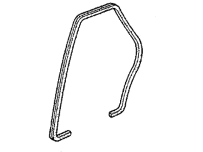 Acura Vigor Weather Strip - 72855-SL4-013