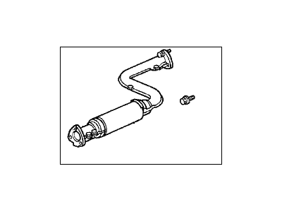 1994 Acura Vigor Exhaust Pipe - 18220-SL5-A03