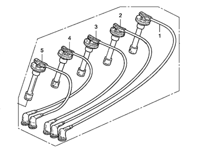 Acura TL Spark Plug Wire - 32722-PV1-405