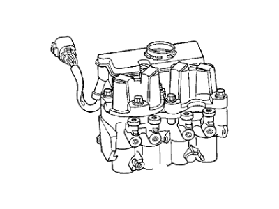 Acura 57110-SL5-A52 Abs Pump Modulator Anti Lock Brake