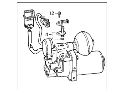 1993 Acura Vigor Fluid Pump - 57310-SL5-A52