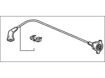 1994 Acura Vigor Spark Plug Wire - 32723-PV1-A00