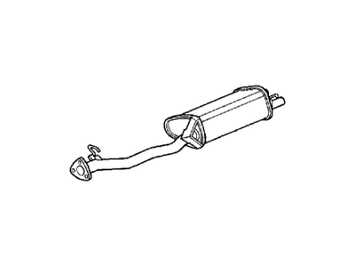 1993 Acura Vigor Muffler - 18307-SL5-A02