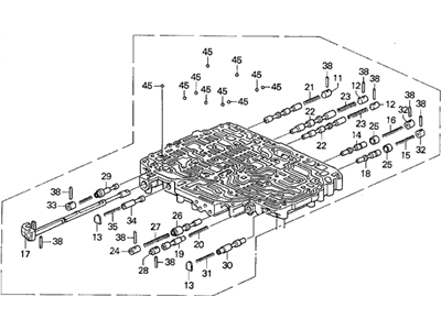 1992 Acura Vigor Valve Body - 27000-PW7-000