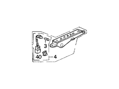 1992 Acura Vigor Shift Indicator - 54210-SL5-A81