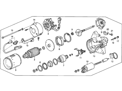 Acura Vigor Starter Solenoid - 31220-PV1-A04