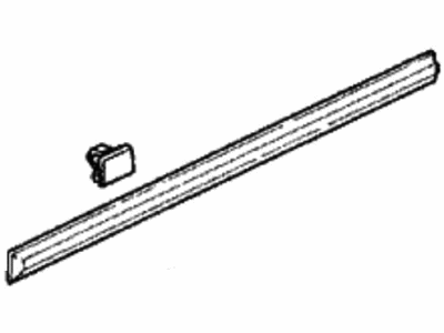 Acura Vigor Door Moldings - 75302-SL5-003