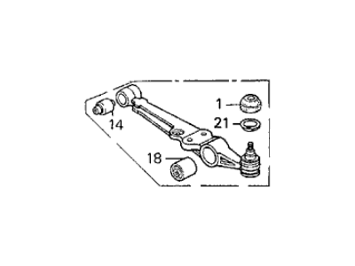 1993 Acura Vigor Control Arm - 51365-SL5-A02