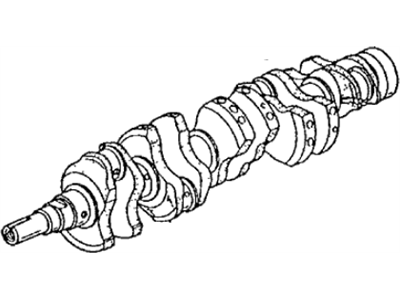 1992 Acura Vigor Crankshaft - 13310-PV1-000