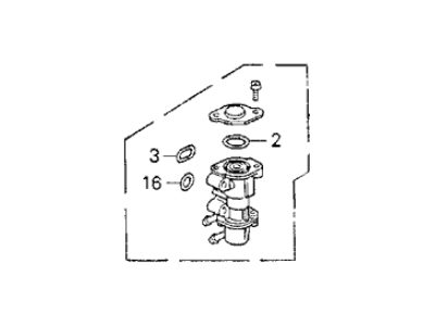 1992 Acura Vigor Idle Control Valve - 16500-PV1-900