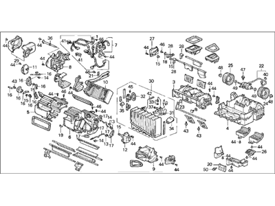 Acura 79100-SL5-A02 Heater Assembly