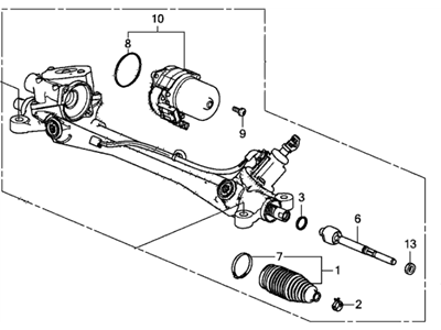 Acura NSX Rack And Pinion - 53690-T6N-A10