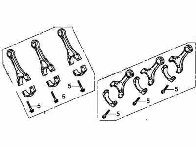 Acura Connecting Rod - 13220-58G-A51