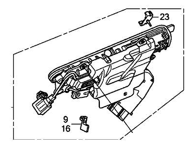 2021 Acura NSX Door Handle - 72140-T6N-A04