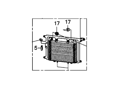 2020 Acura NSX Oil Cooler - 25500-58H-A01