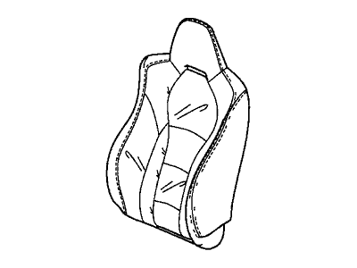 Acura NSX Seat Cover - 81525-T6N-A21ZC