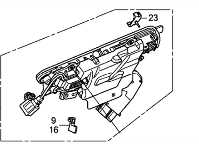 2019 Acura NSX Door Handle - 72140-T6N-A03