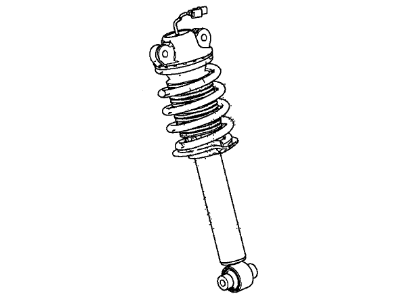 Acura 52610-T6N-A04 Rear Left Strut Shock Spring Absorber